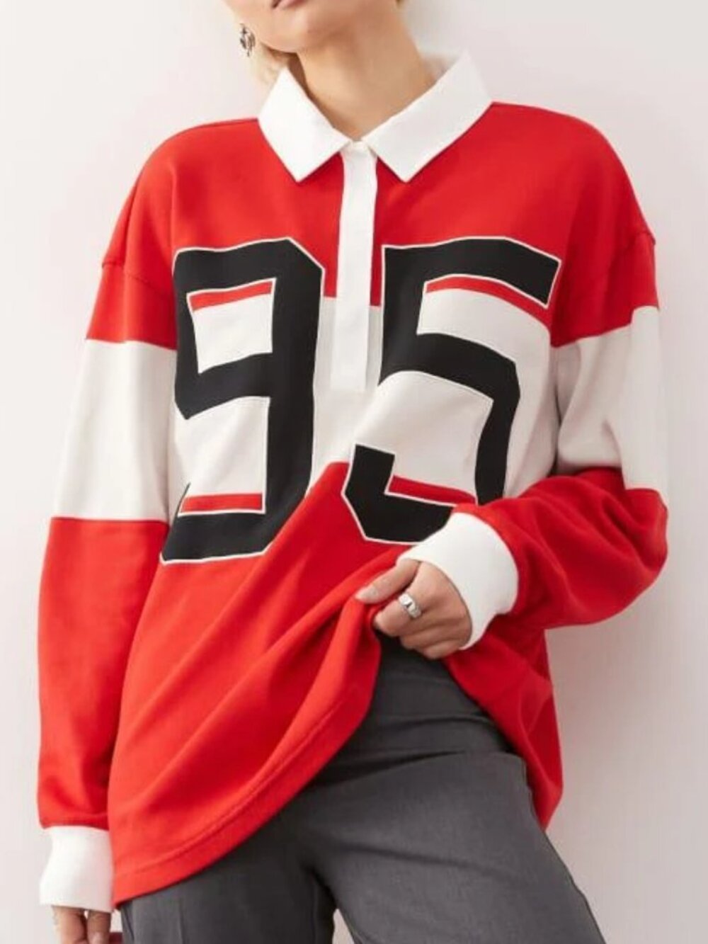 Nike Long Sleeved Graphic Polo